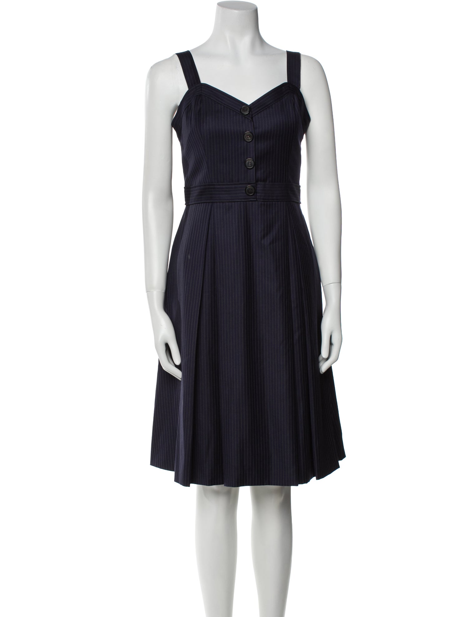 Christian Dior Vintage Knee-Length Dress