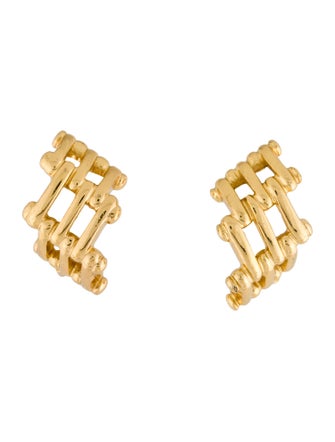 Christian Dior Vintage Clip-On Earrings