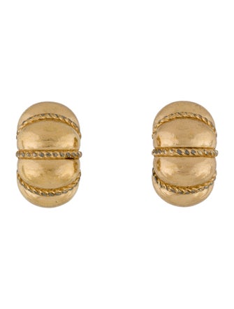 Christian Dior Vintage Clip-On Earrings