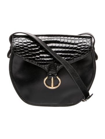 Christian Dior Crossbody Bags Leather Bag Vintage