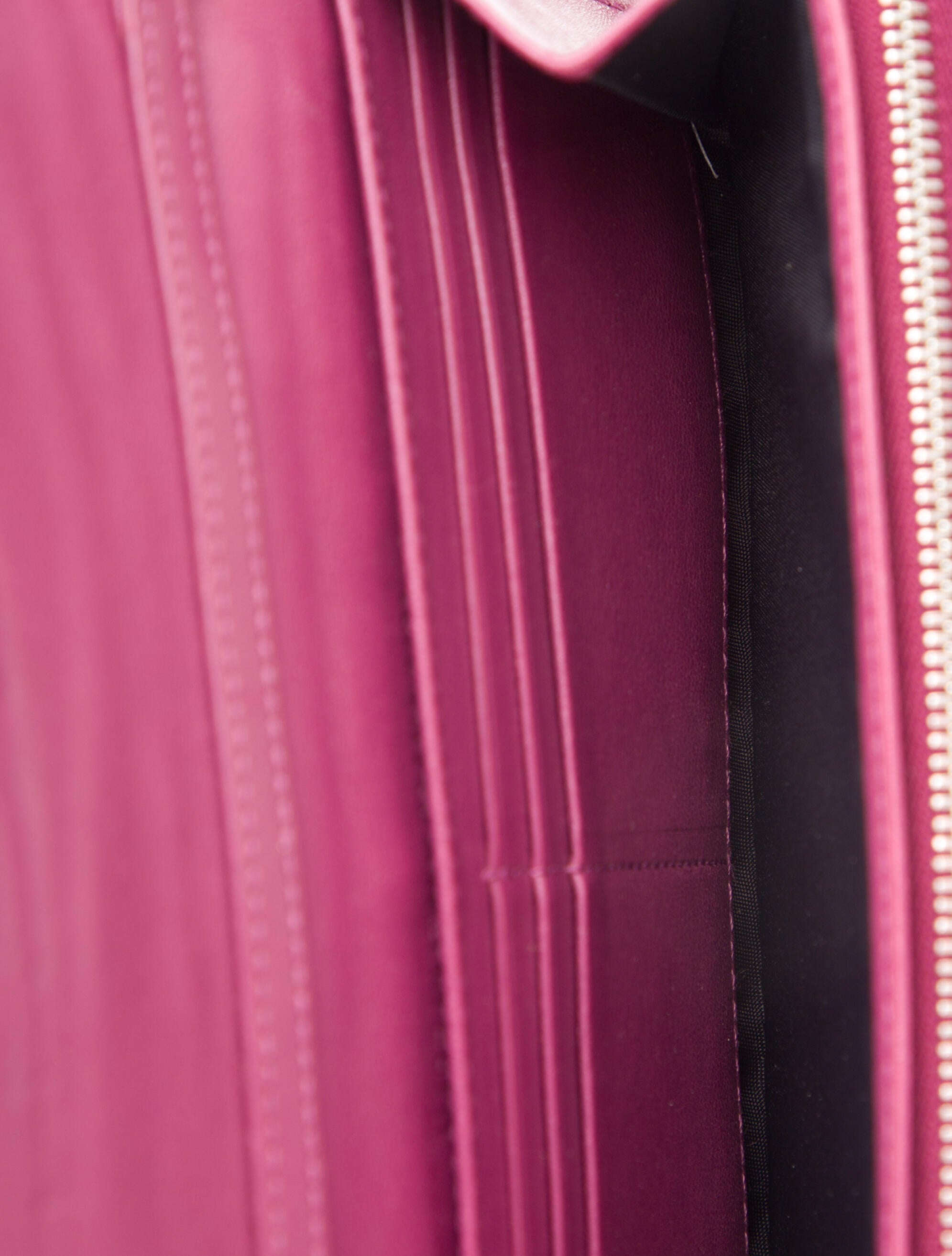 Christian Dior 2011 Lady Dior Rendezvous Continental Wallet