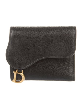 Christian Dior 2024 Saddle Lotus Wallet