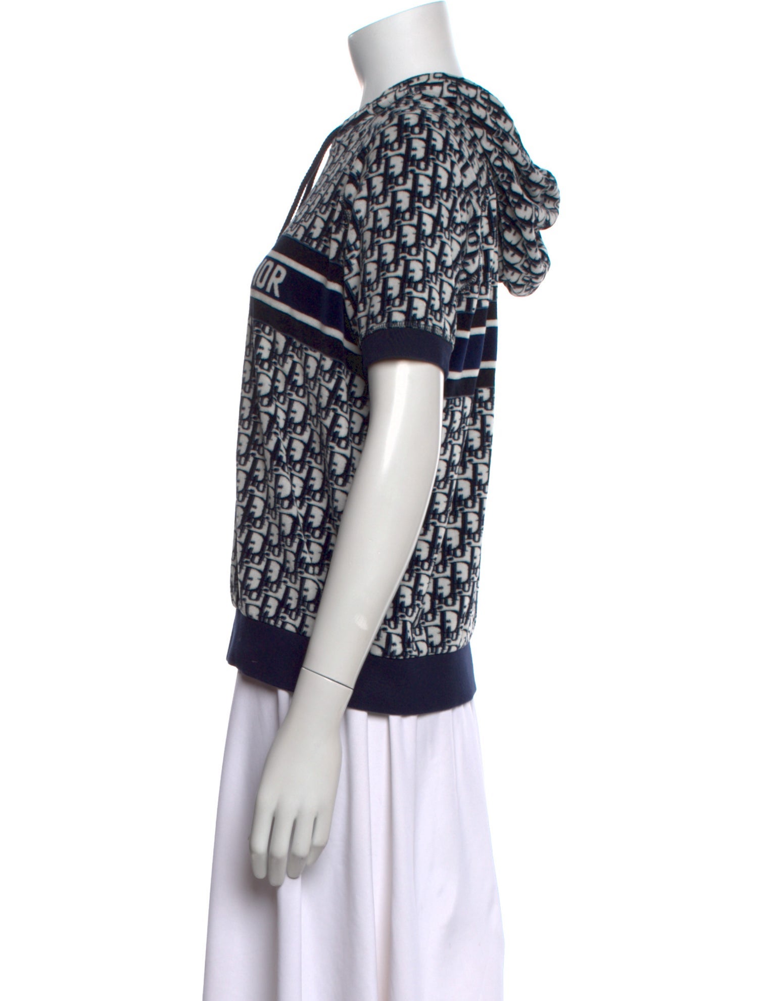 Christian Dior Printed Crew Neck Sweatshirt