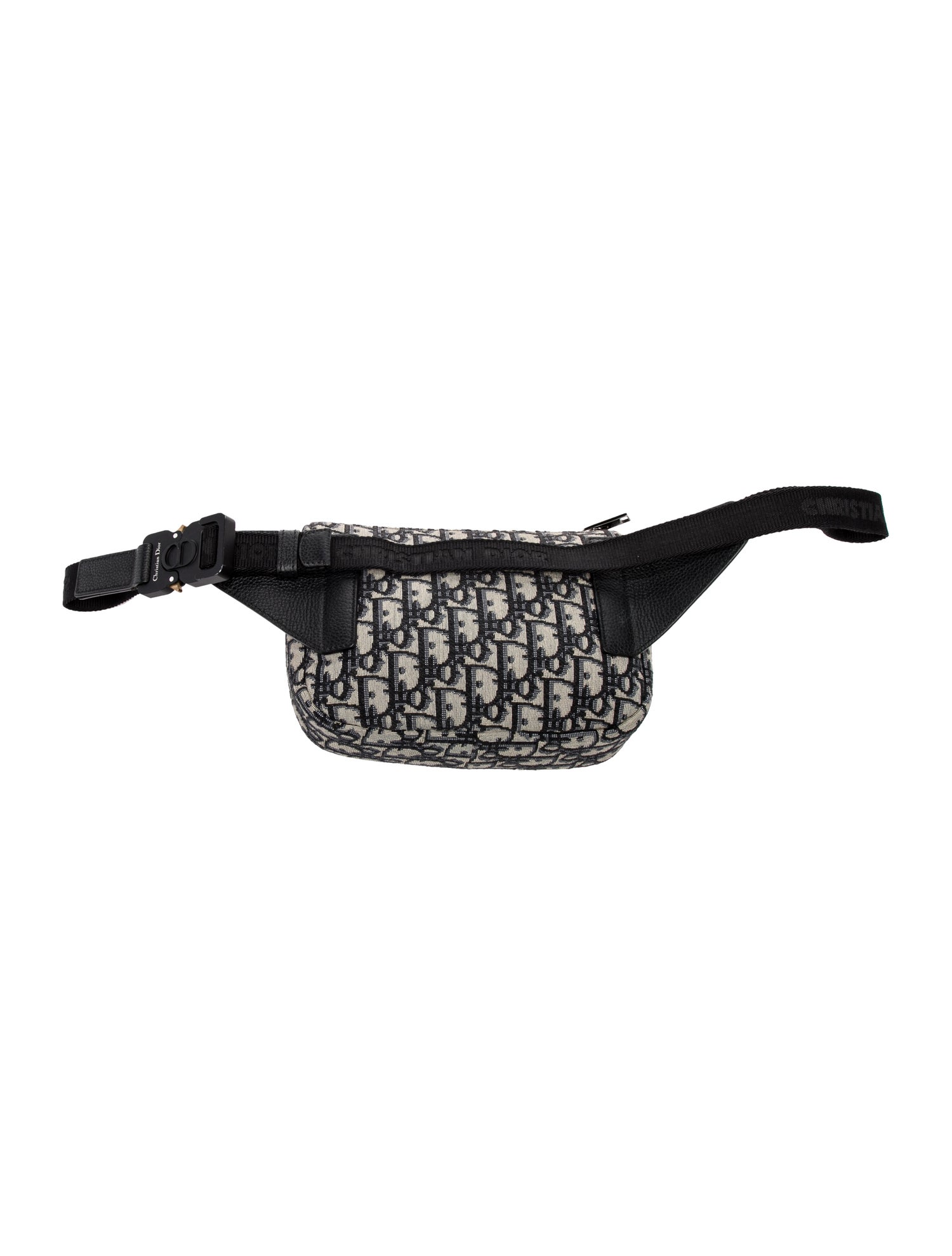 DIOR MEN Oblique Jacquard "World Tour" Saddle
