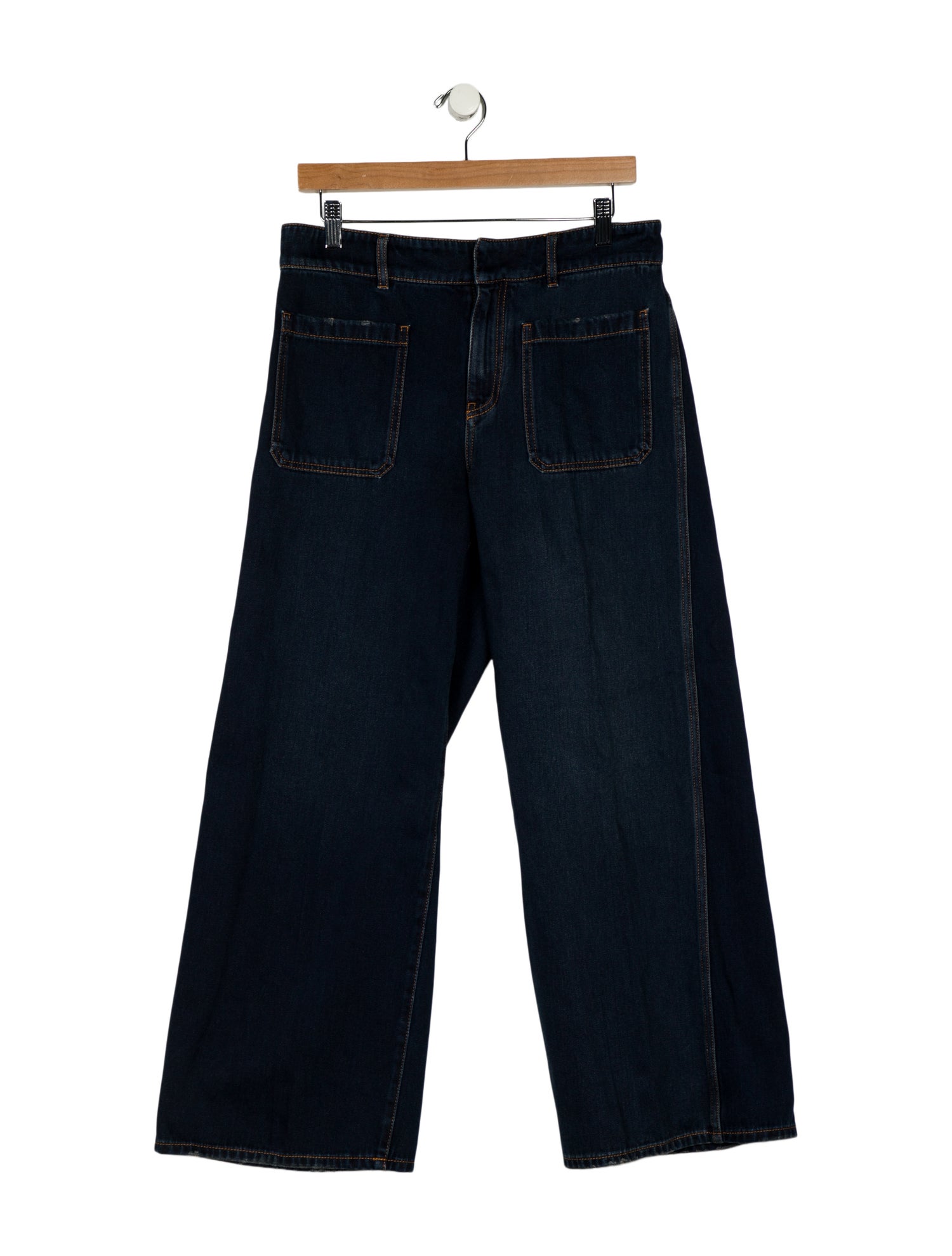 Christian Dior High-Rise Wide Leg Jeans
