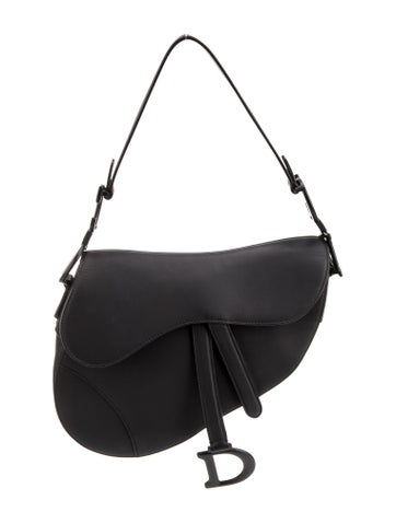 Christian Dior Shoulder Bags Leather Saddle