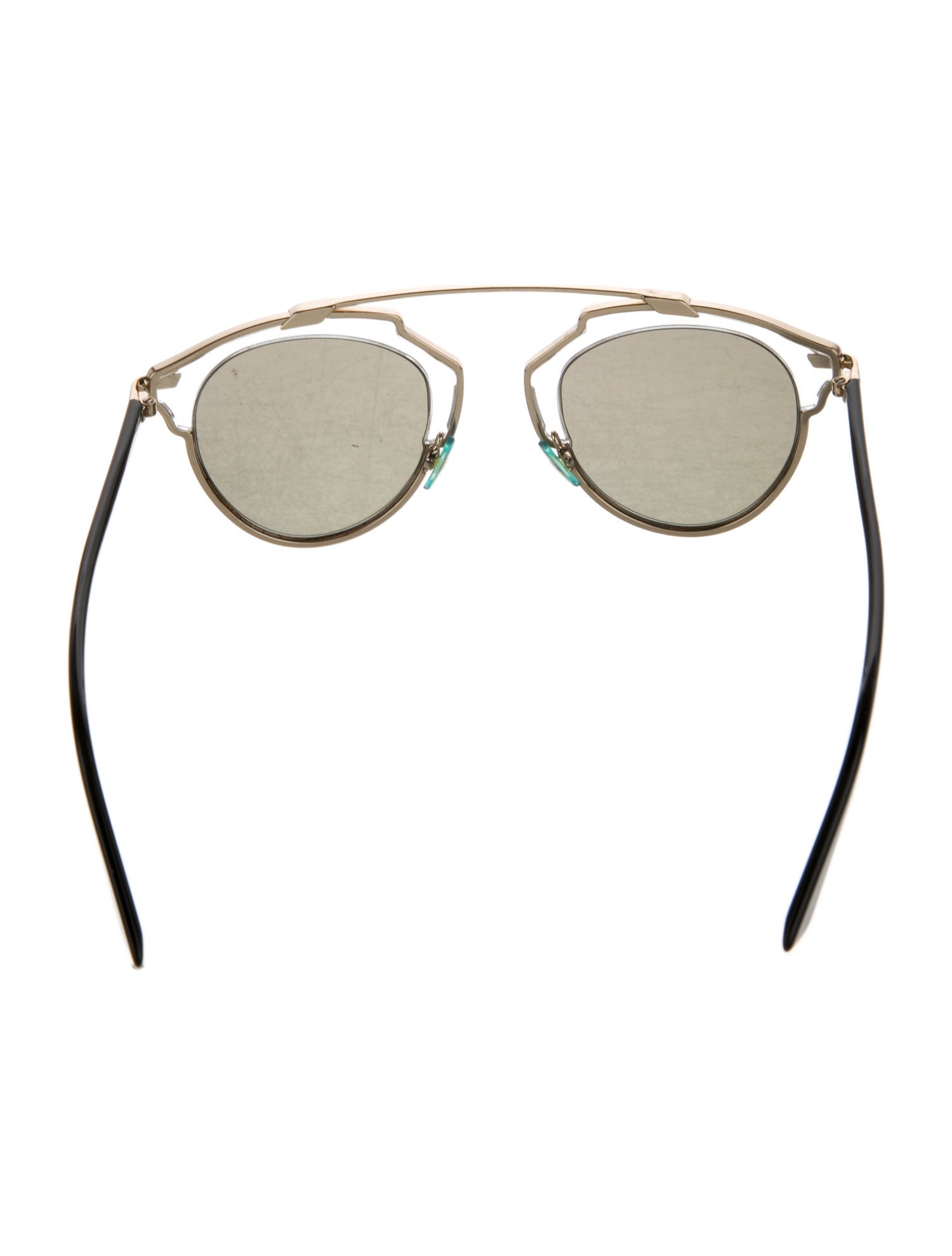 Christian Dior Round Mirrored Sunglasses