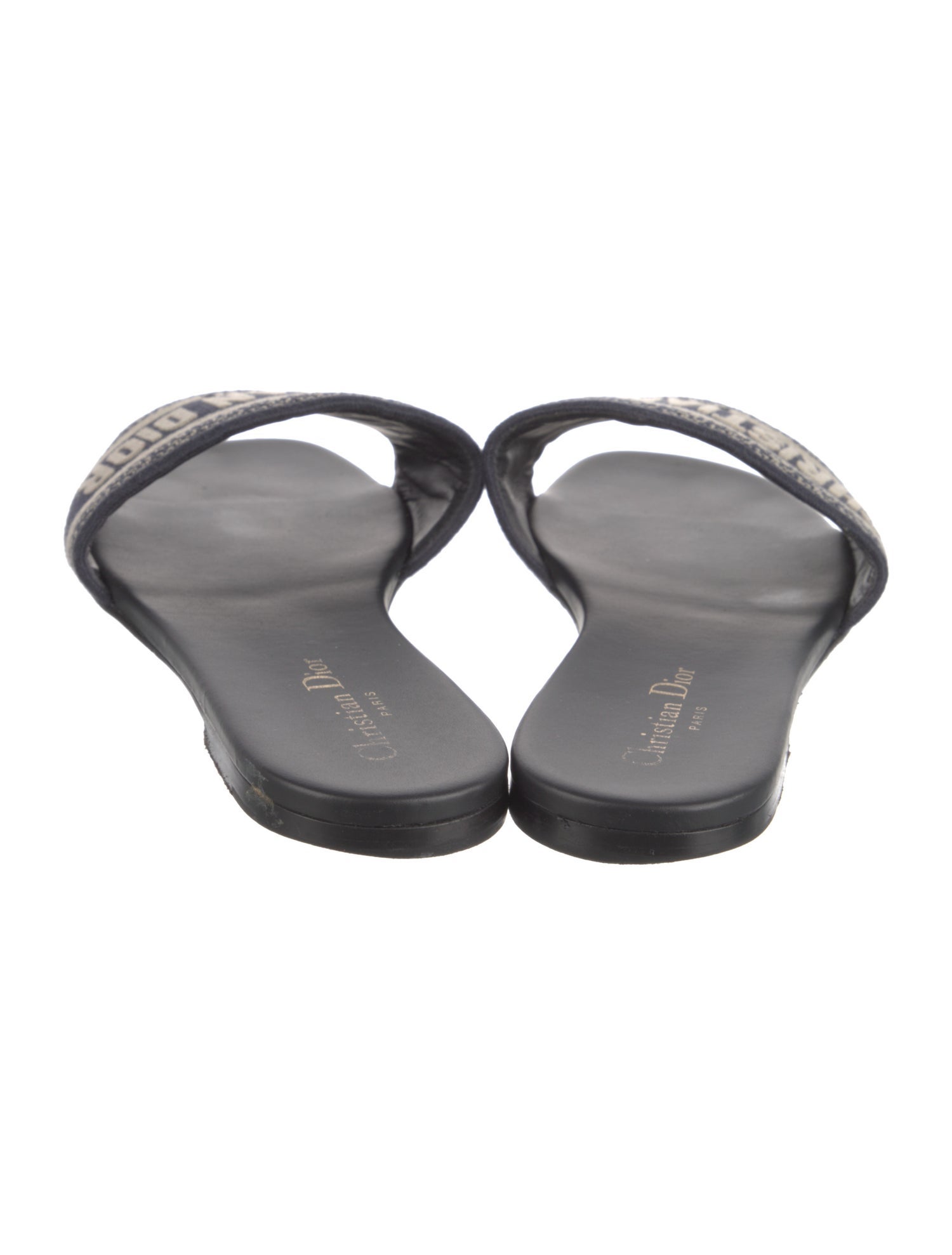 Christian Dior Canvas Printed Flats