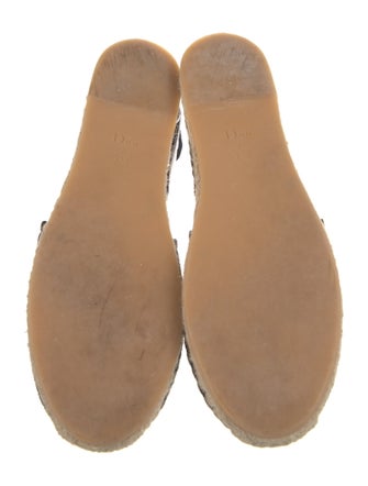 Christian Dior Canvas Printed Espadrilles