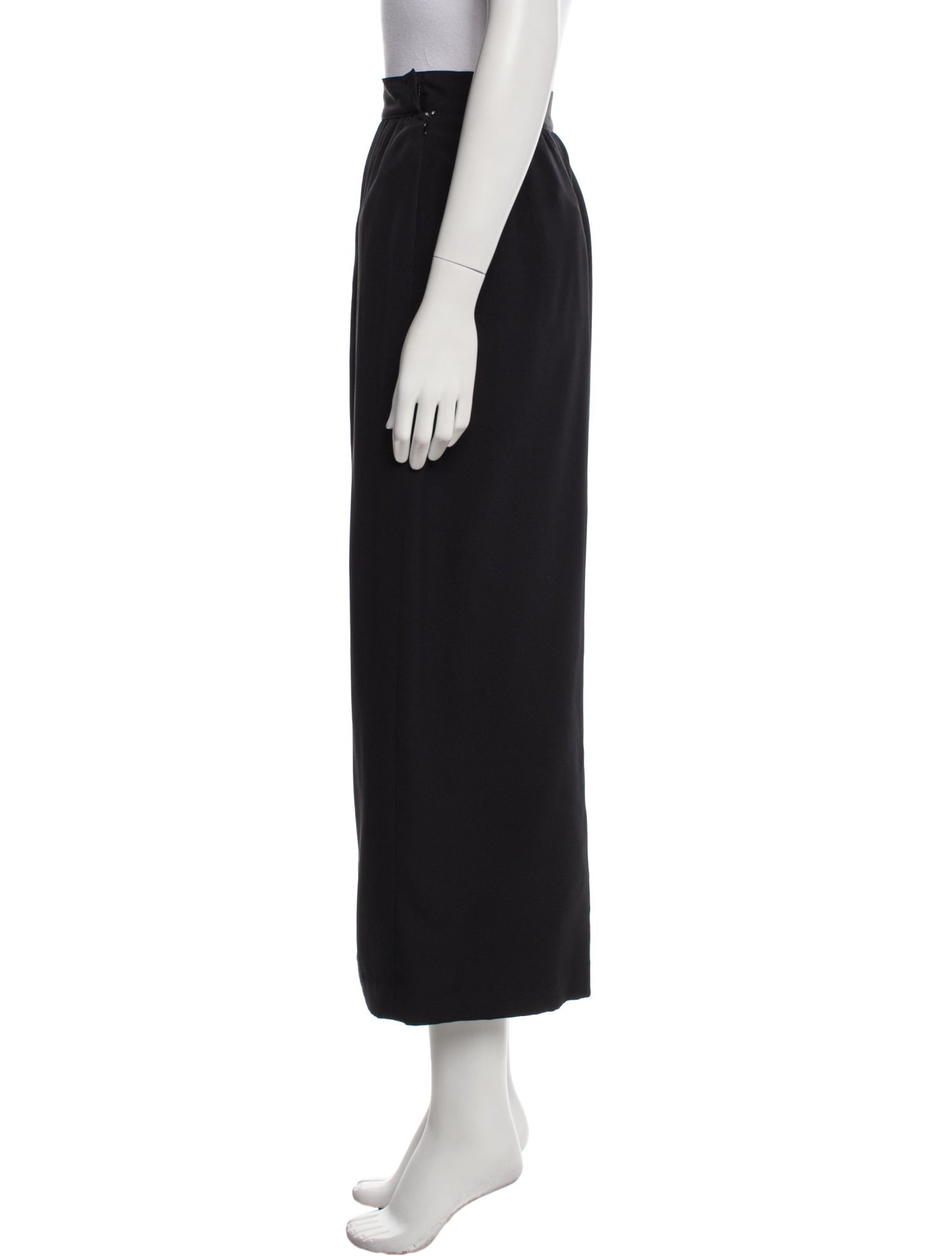 Christian Dior Silk Midi Length Skirt