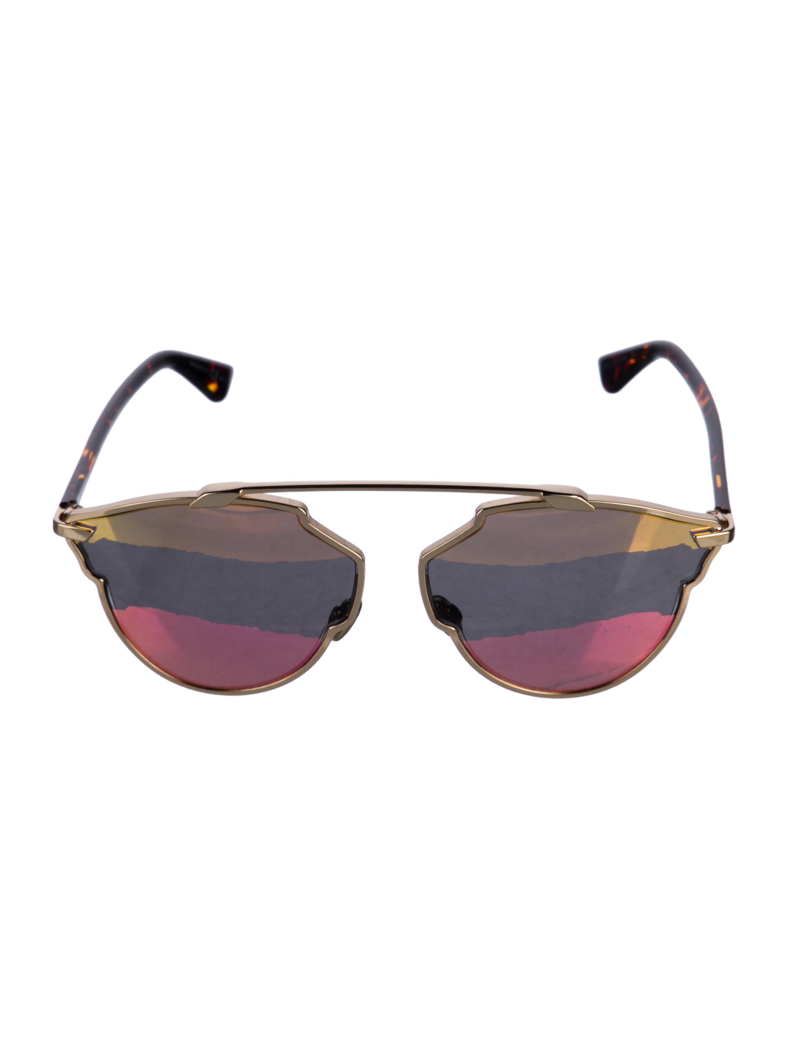 Christian Dior DiorSoRealA Aviator Sunglasses