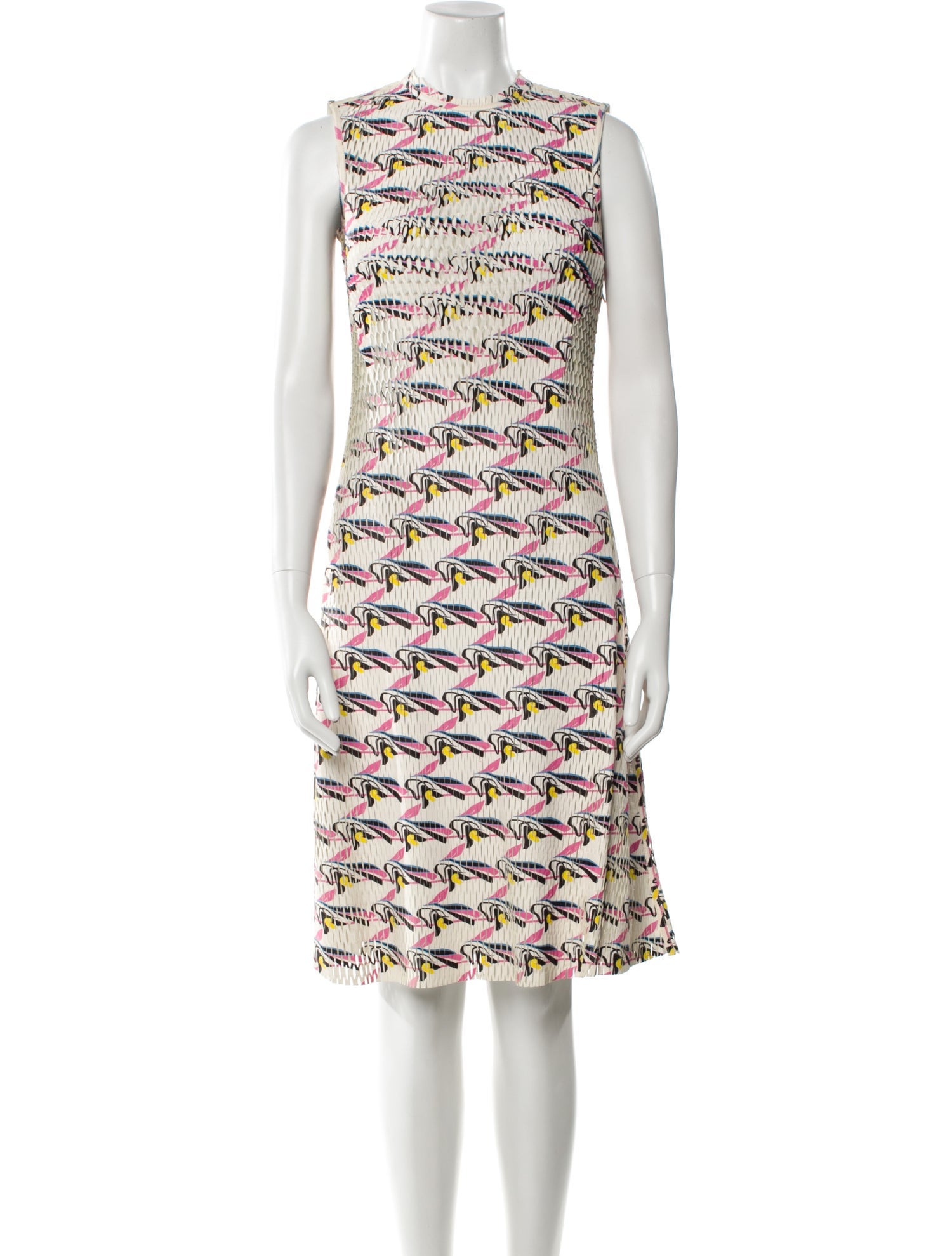 Christian Dior Lambskin Knee-Length Dress