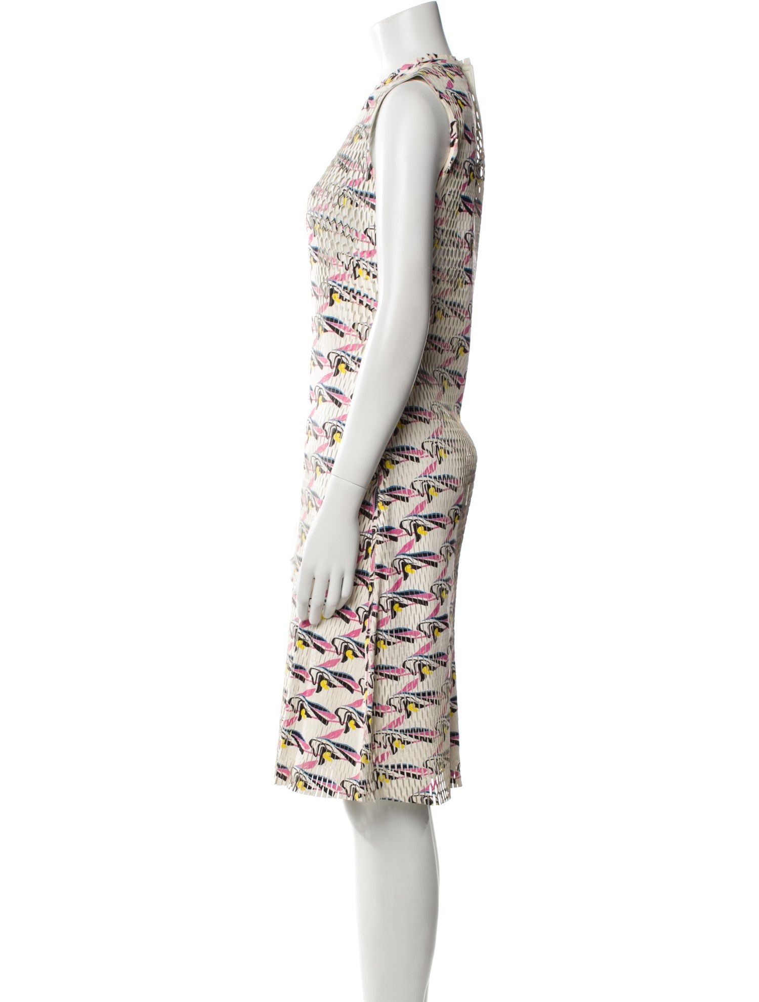 Christian Dior Lambskin Knee-Length Dress