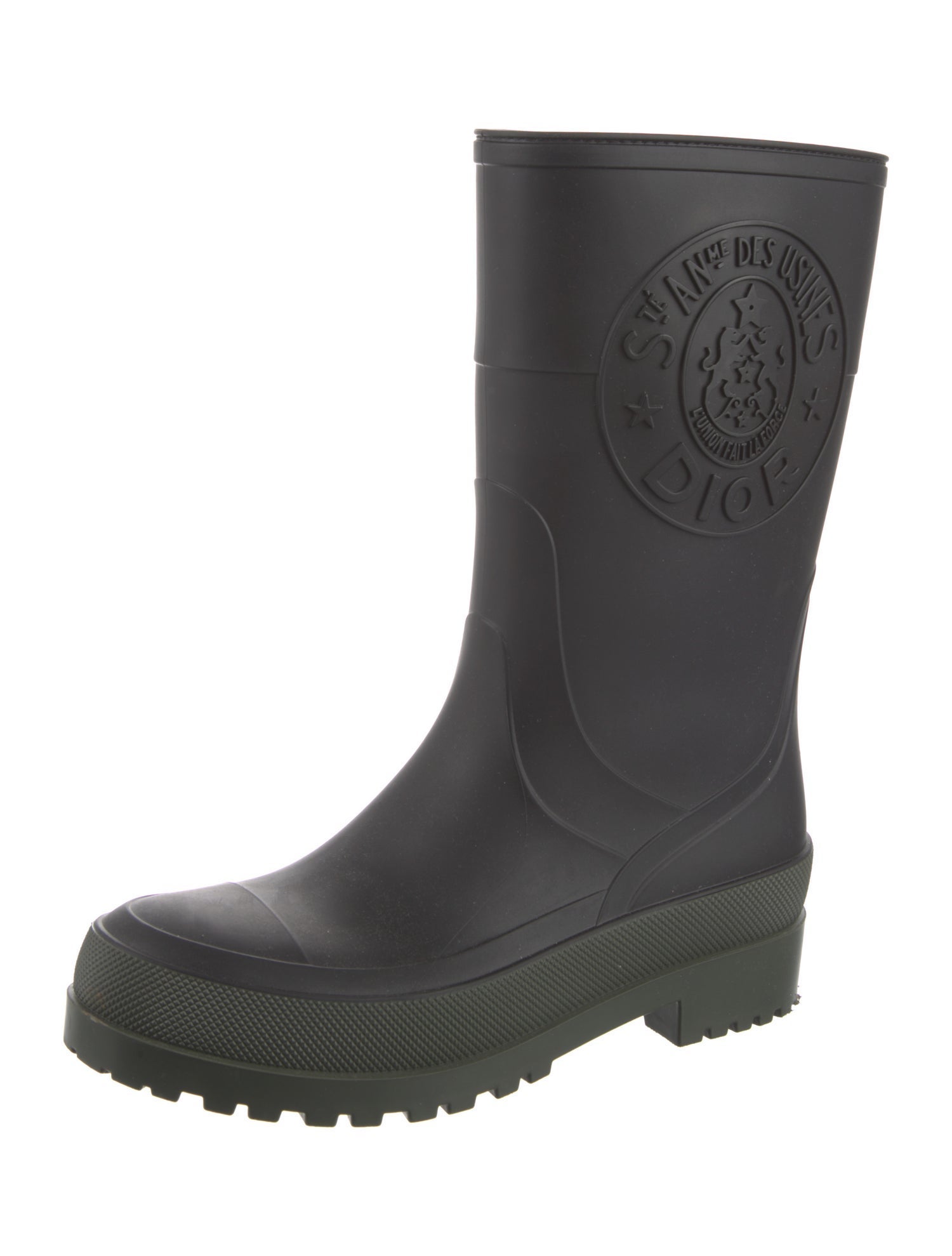 Christian Dior Rubber Rain Boots