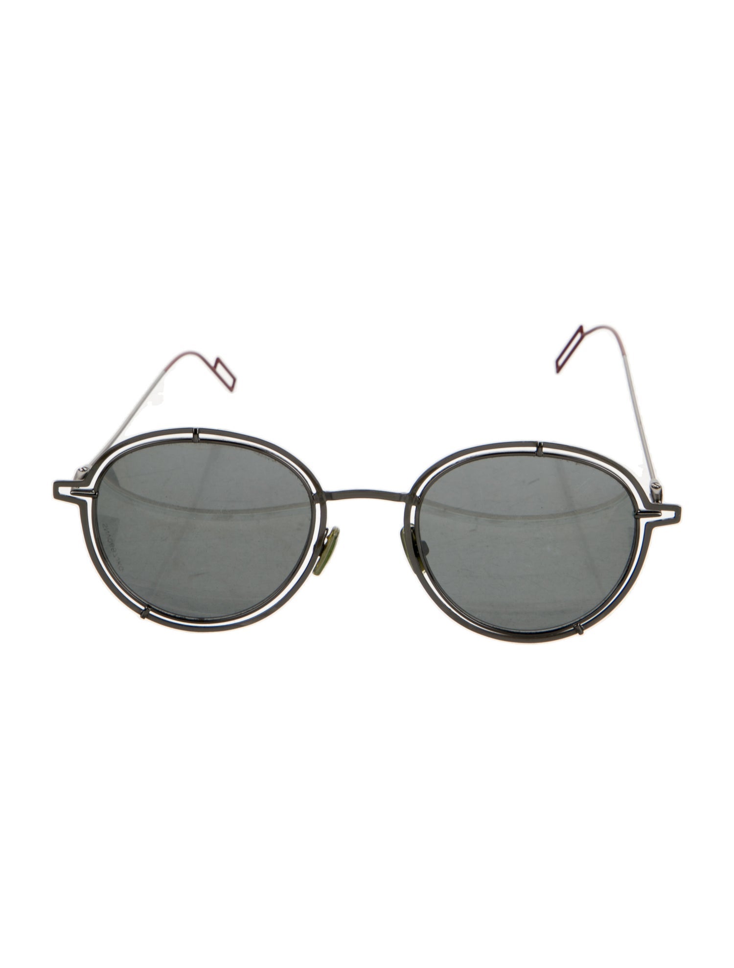 Dior Homme Round Tinted Sunglasses