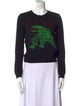 Christian Dior Cashmere Graphic Print Sweater