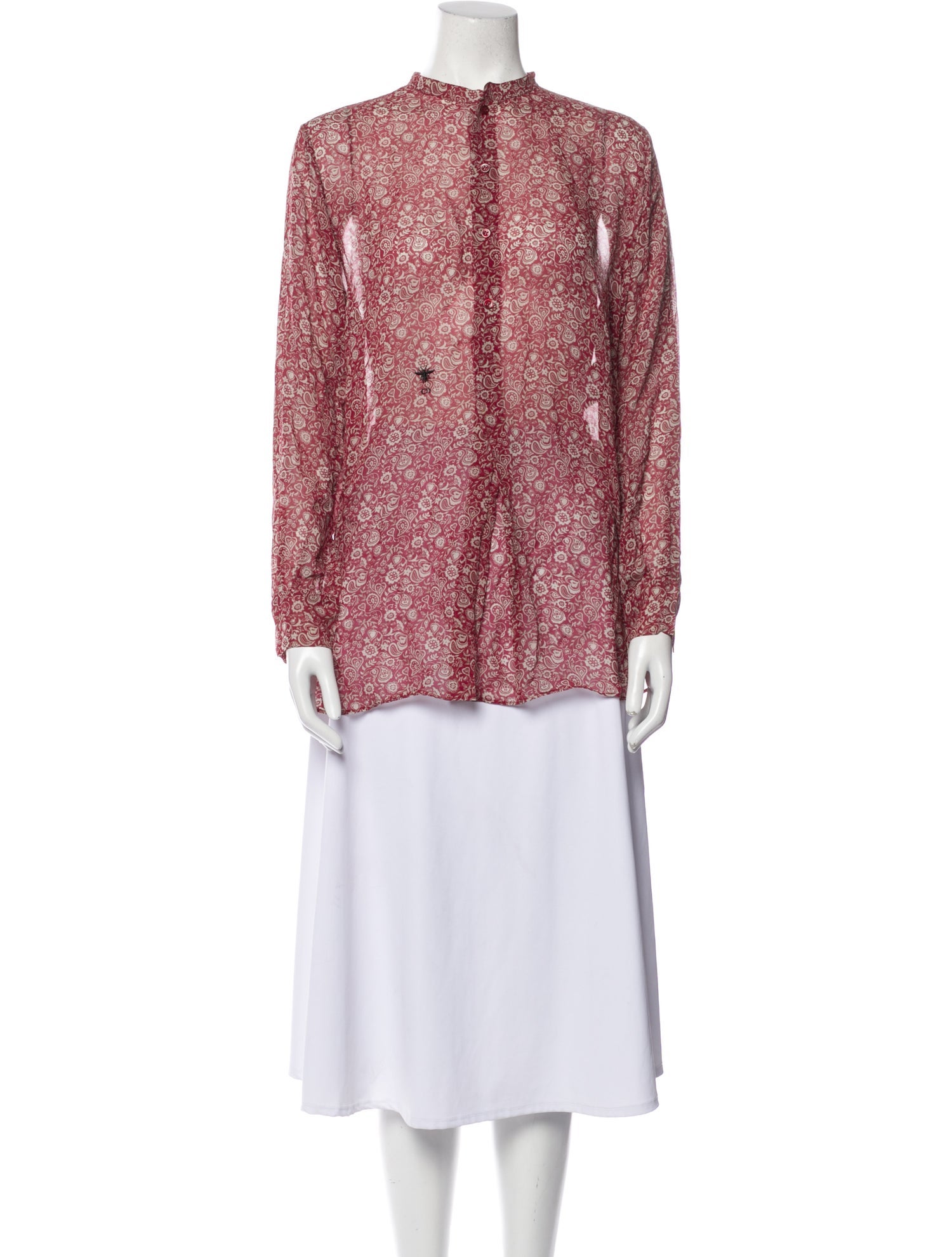 Christian Dior 2018 Silk Blouse