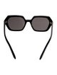 Christian Dior Square Tinted Sunglasses