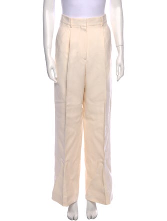 Christian Dior Wool Wide Leg Pants