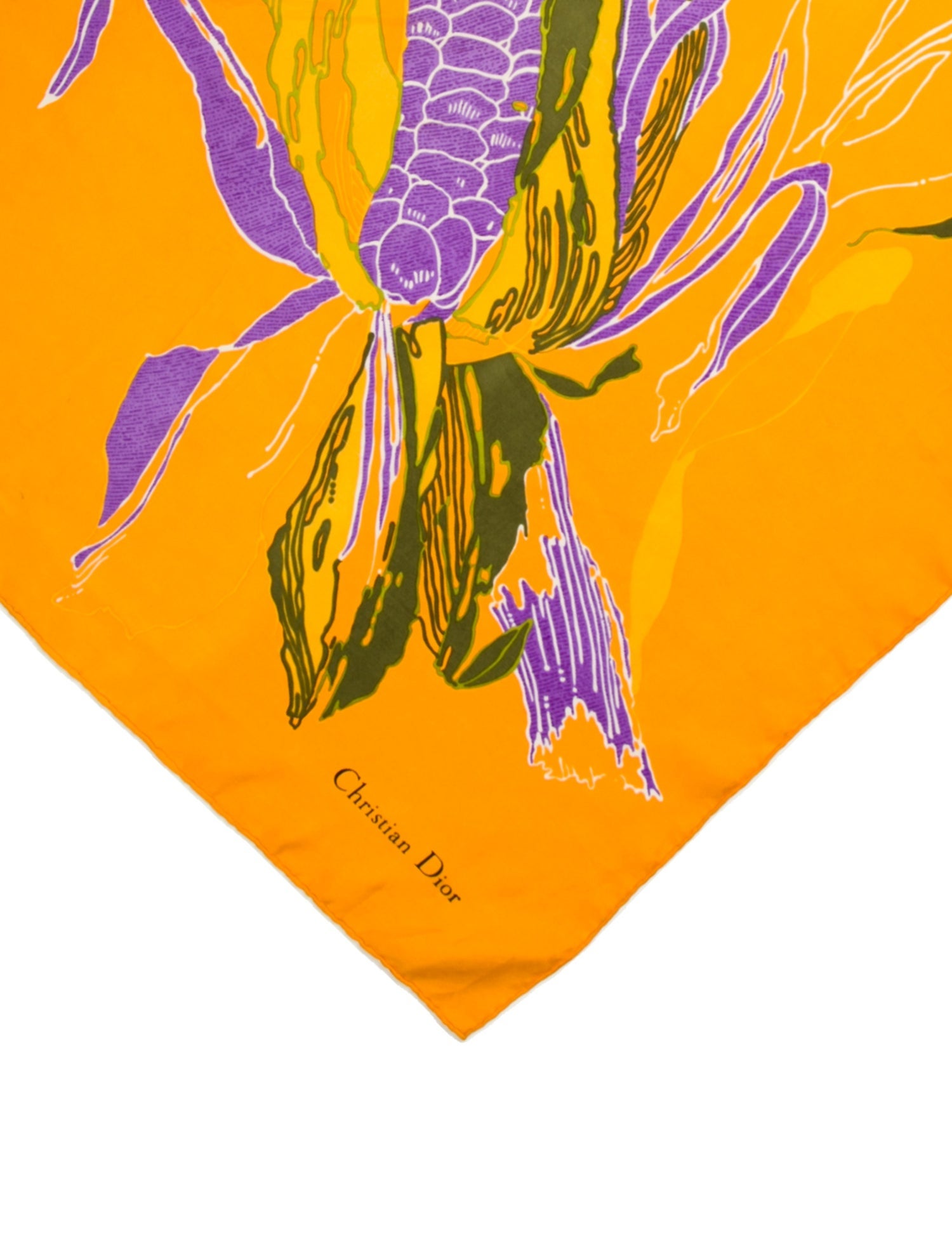 Christian Dior Silk Printed Scarf