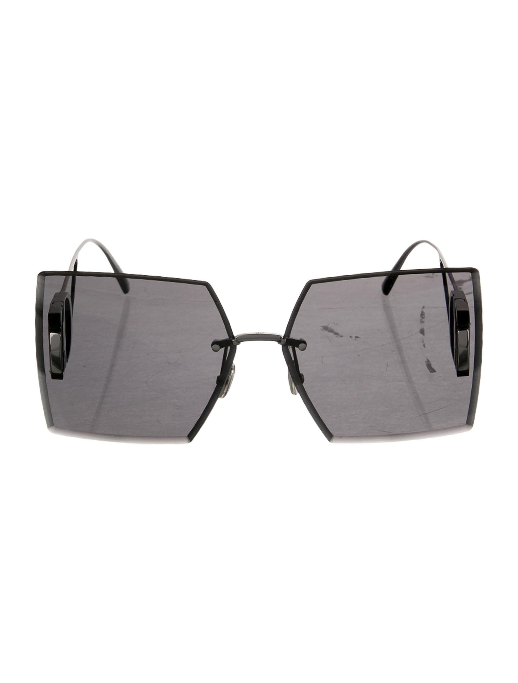 Christian Dior Oversize Tinted Sunglasses