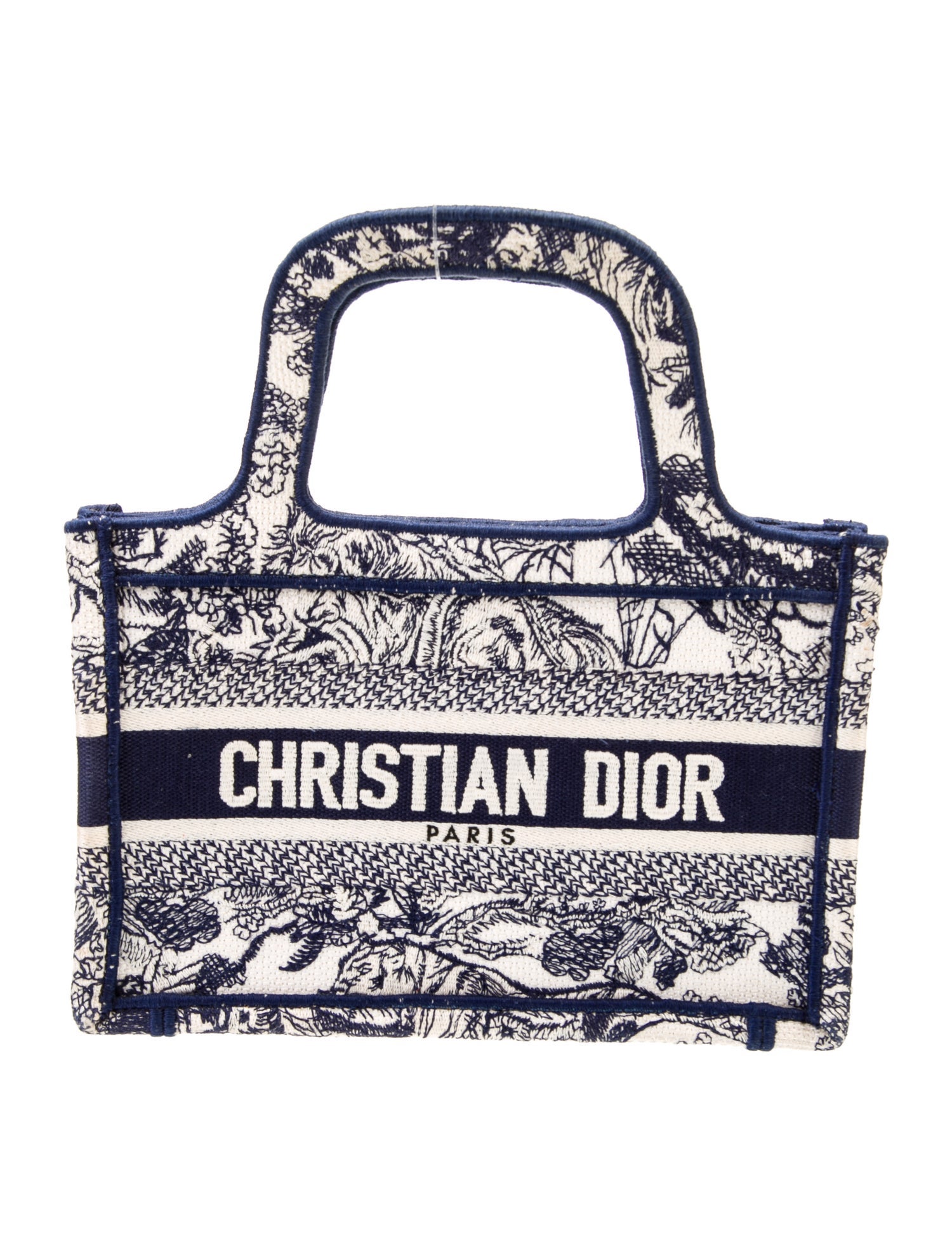 Christian Dior Canvas Book Mini