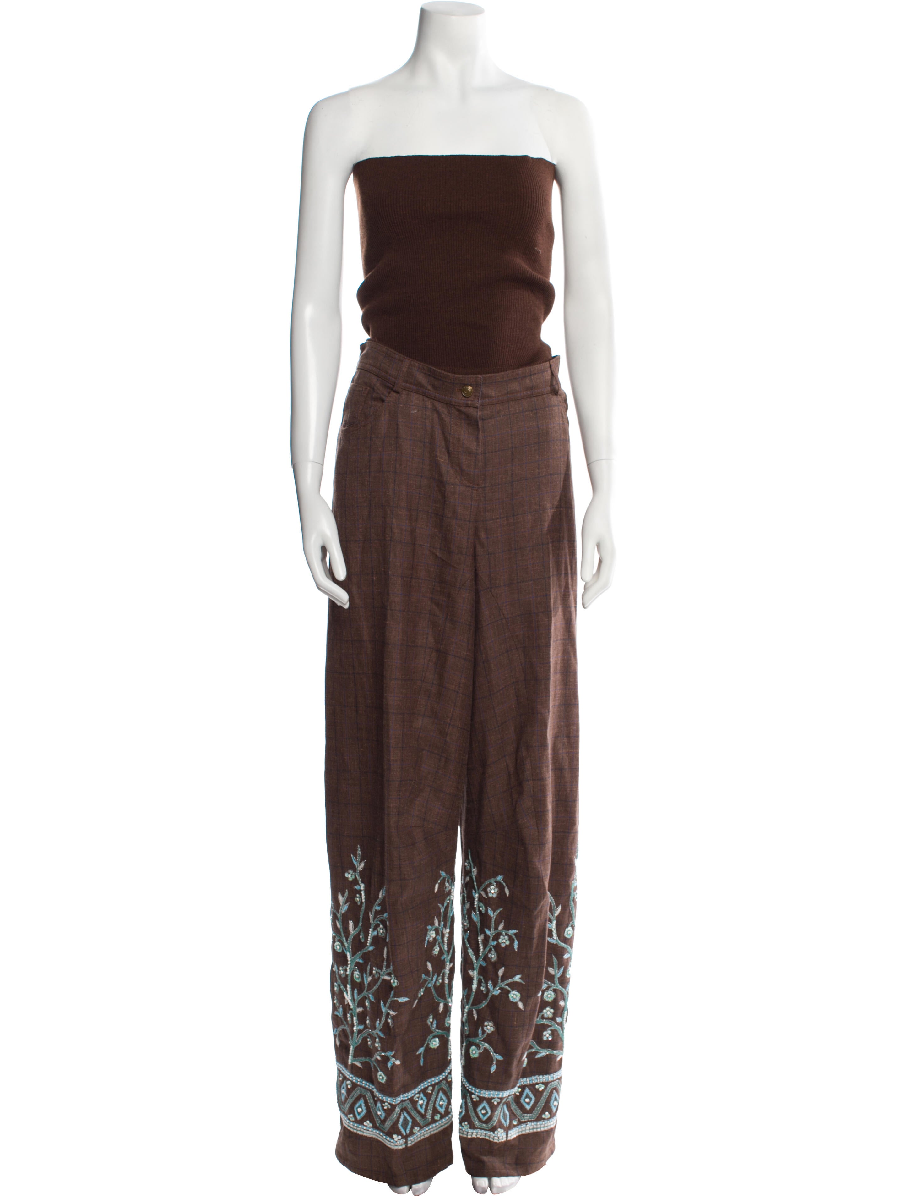 Christian Dior Vintage Wide Leg Pants