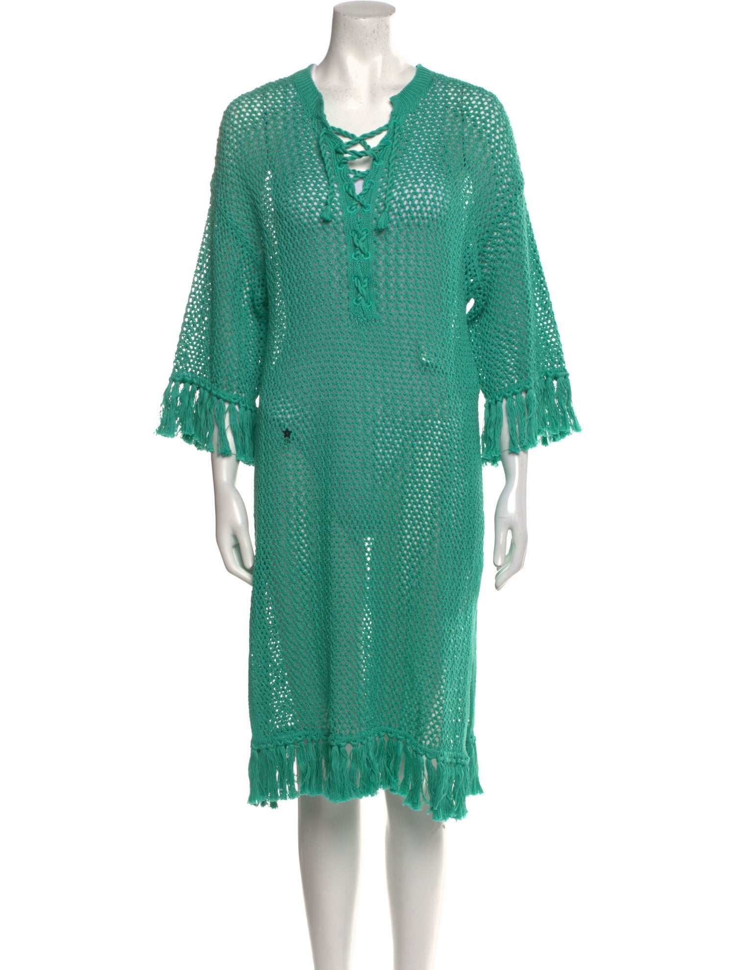 Christian Dior V-Neck Mini Dress