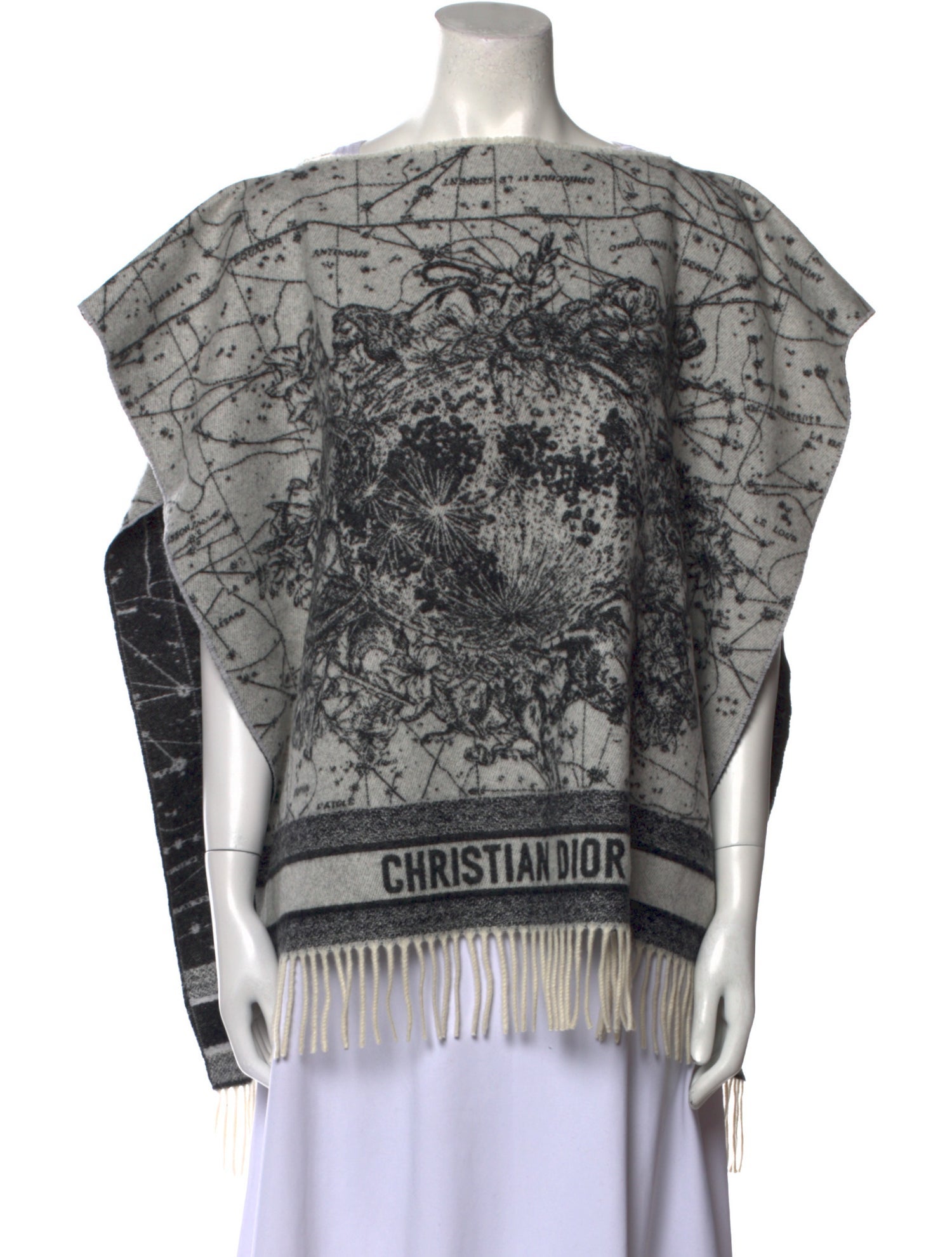 Christian Dior Cashmere Printed Sweater