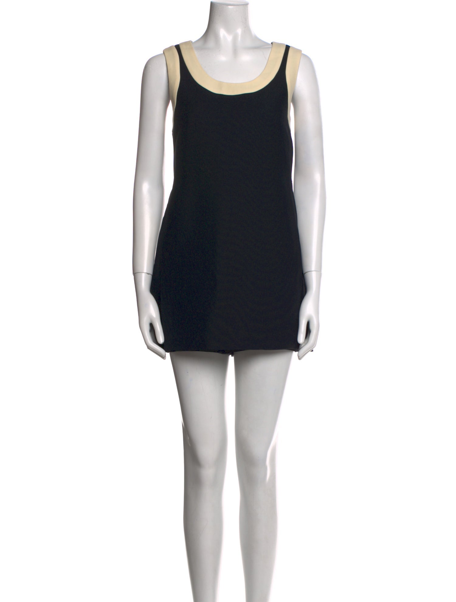 Christian Dior Wool Scoop Neck Romper