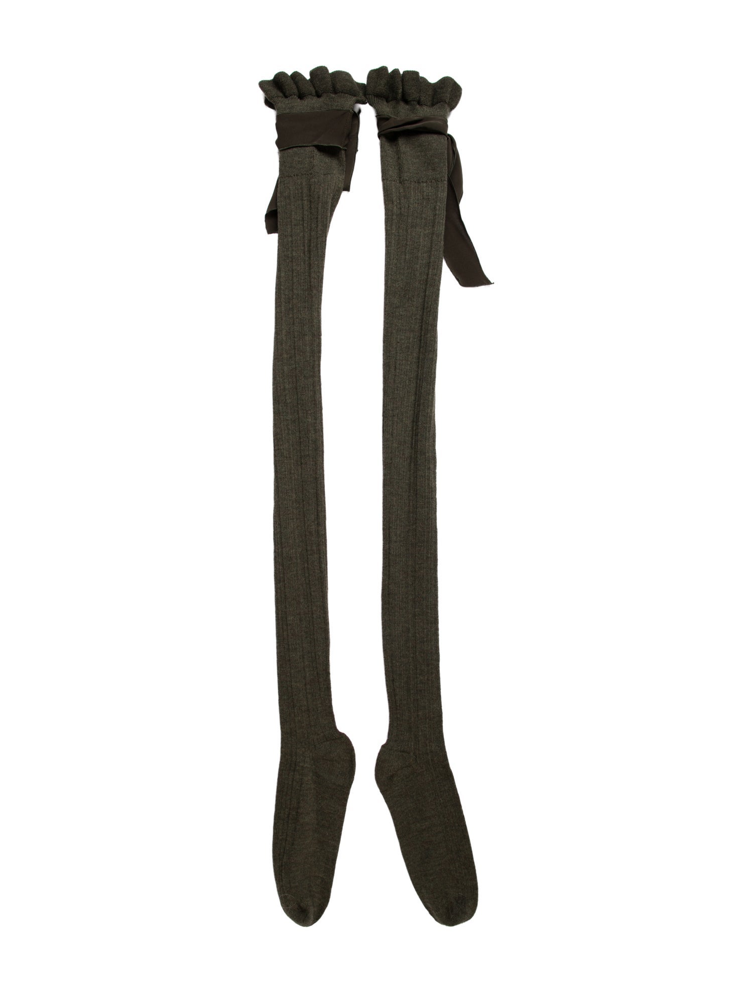 Christian Dior Bow Accented Socks