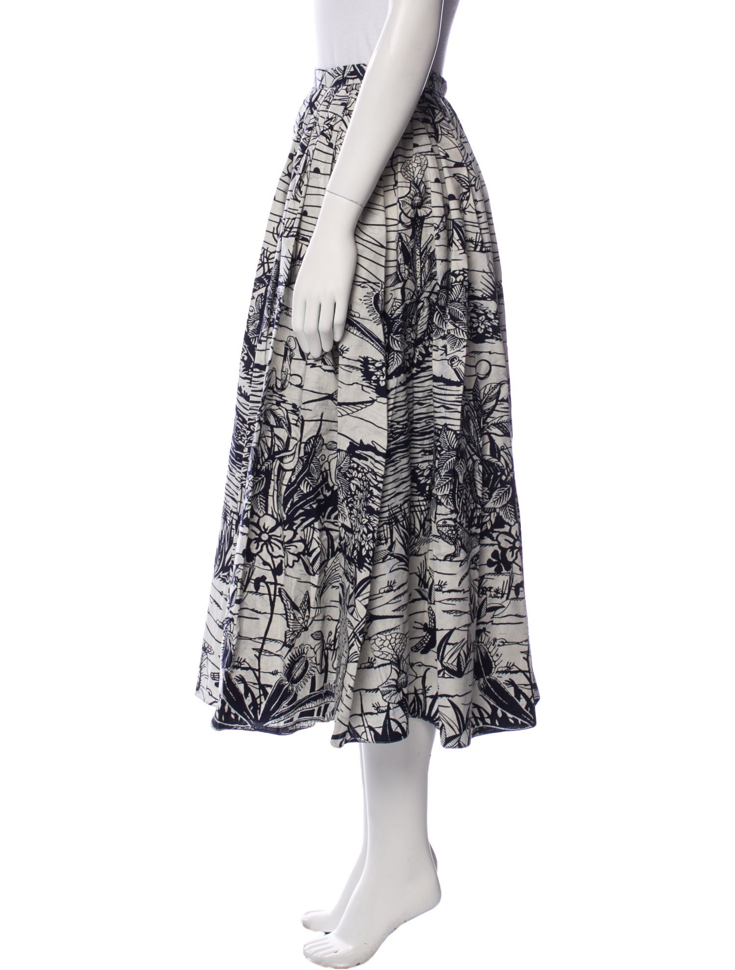 Christian Dior 2020 Midi Length Skirt