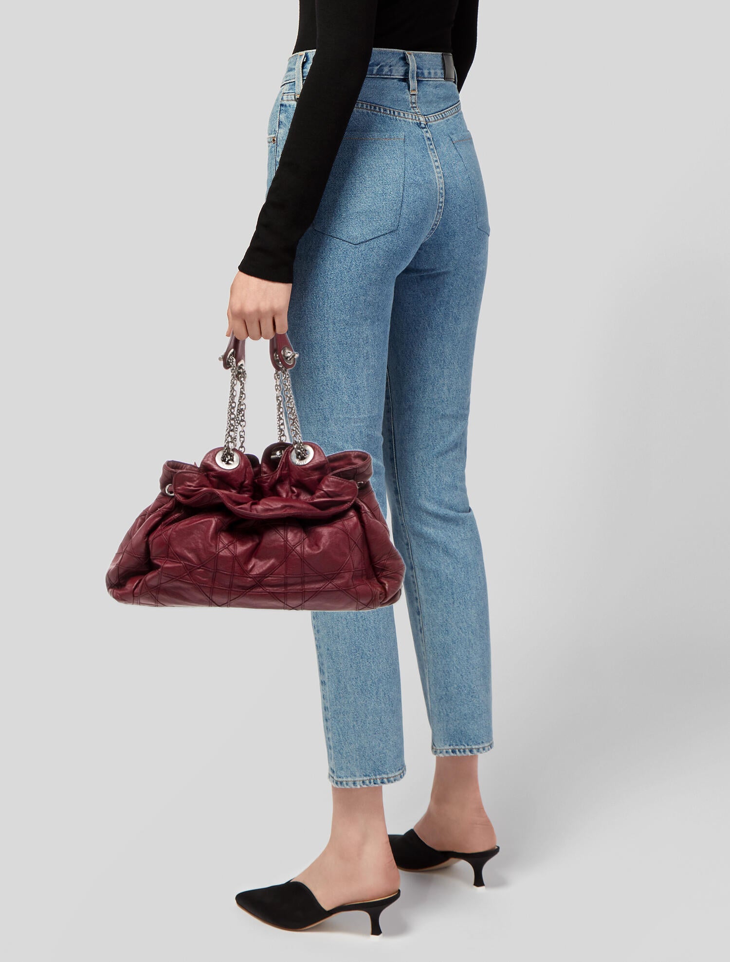 Christian Dior Cannage Cannage Quilted Logo