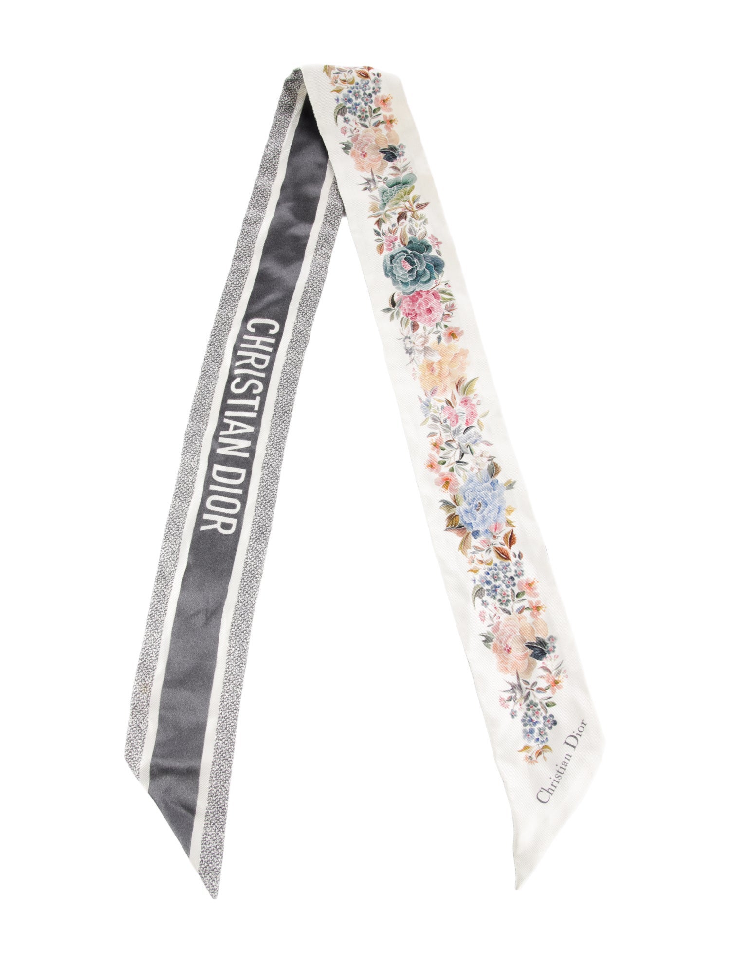 Christian Dior Silk Jardin d’Hiver Bandeau