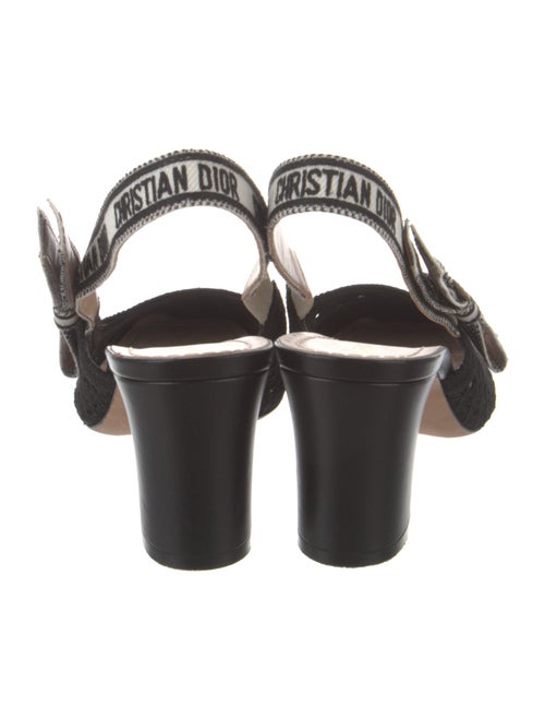 Christian Dior Cannage Pattern Slingback Pumps