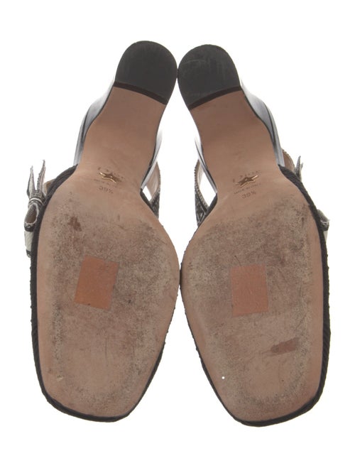 Christian Dior Cannage Pattern Slingback Pumps