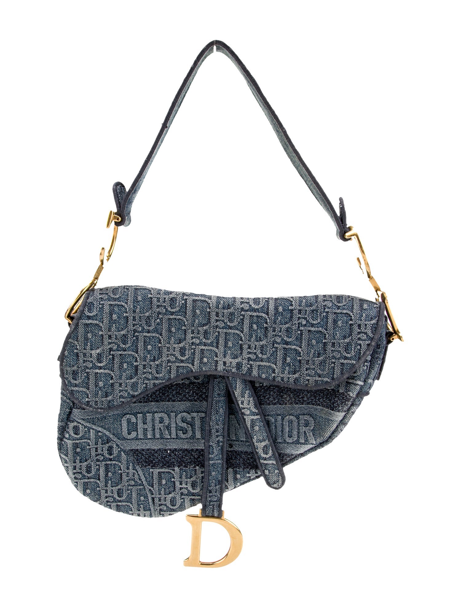 Christian Dior Oblique Jacquard Saddle