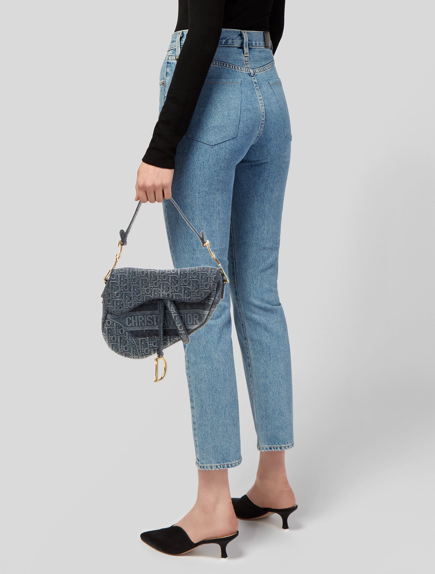 Christian Dior Oblique Jacquard Saddle