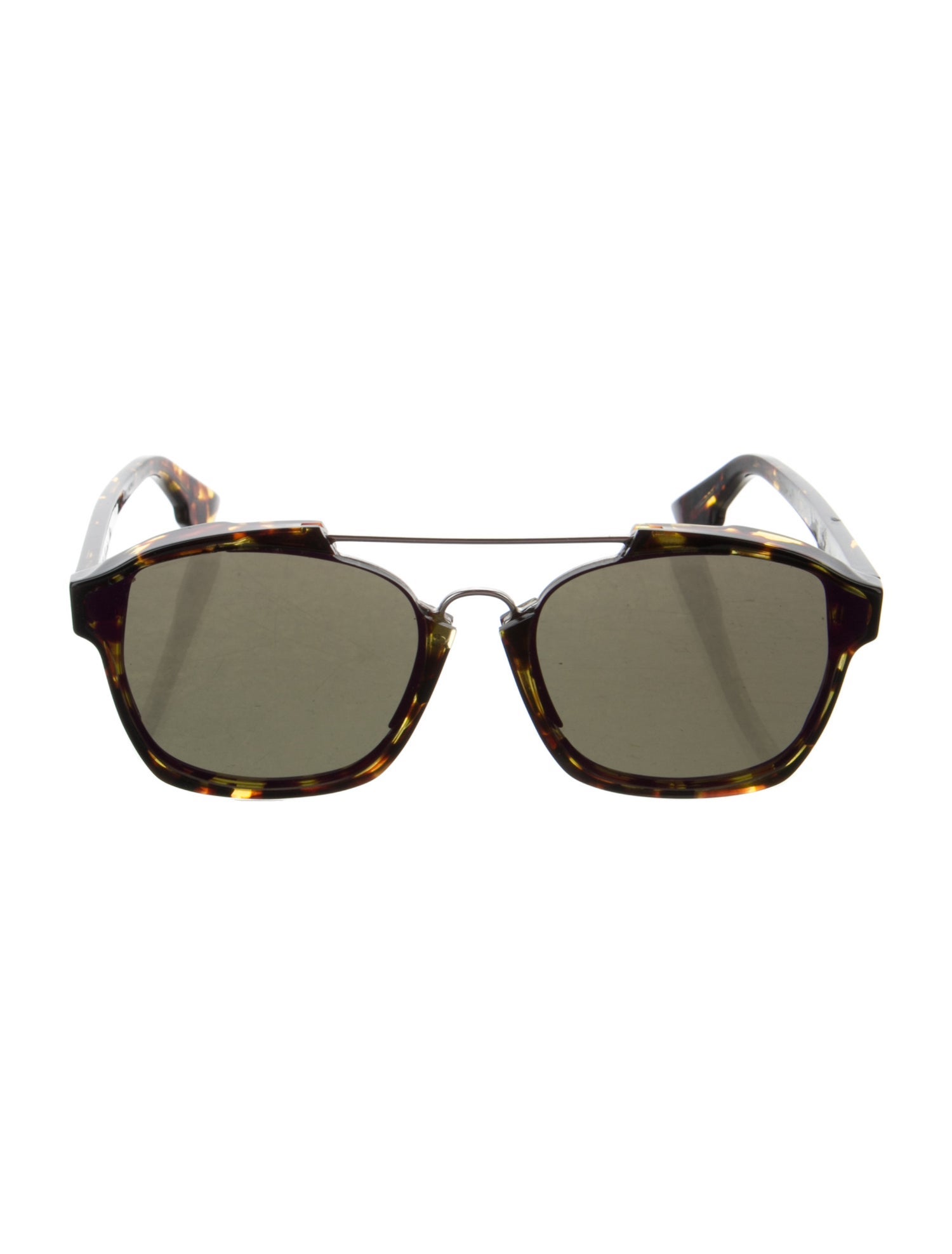 Christian Dior Square Mirrored Sunglasses