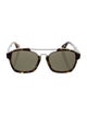 Christian Dior Square Mirrored Sunglasses