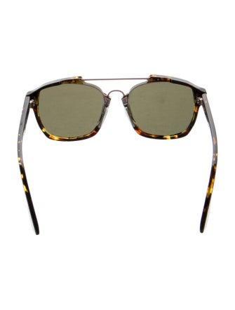 Christian Dior Square Mirrored Sunglasses