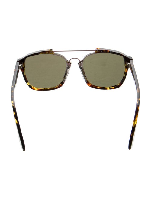 Christian Dior Square Mirrored Sunglasses