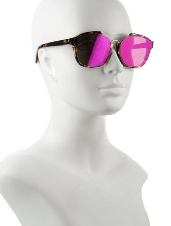 Christian Dior Square Mirrored Sunglasses