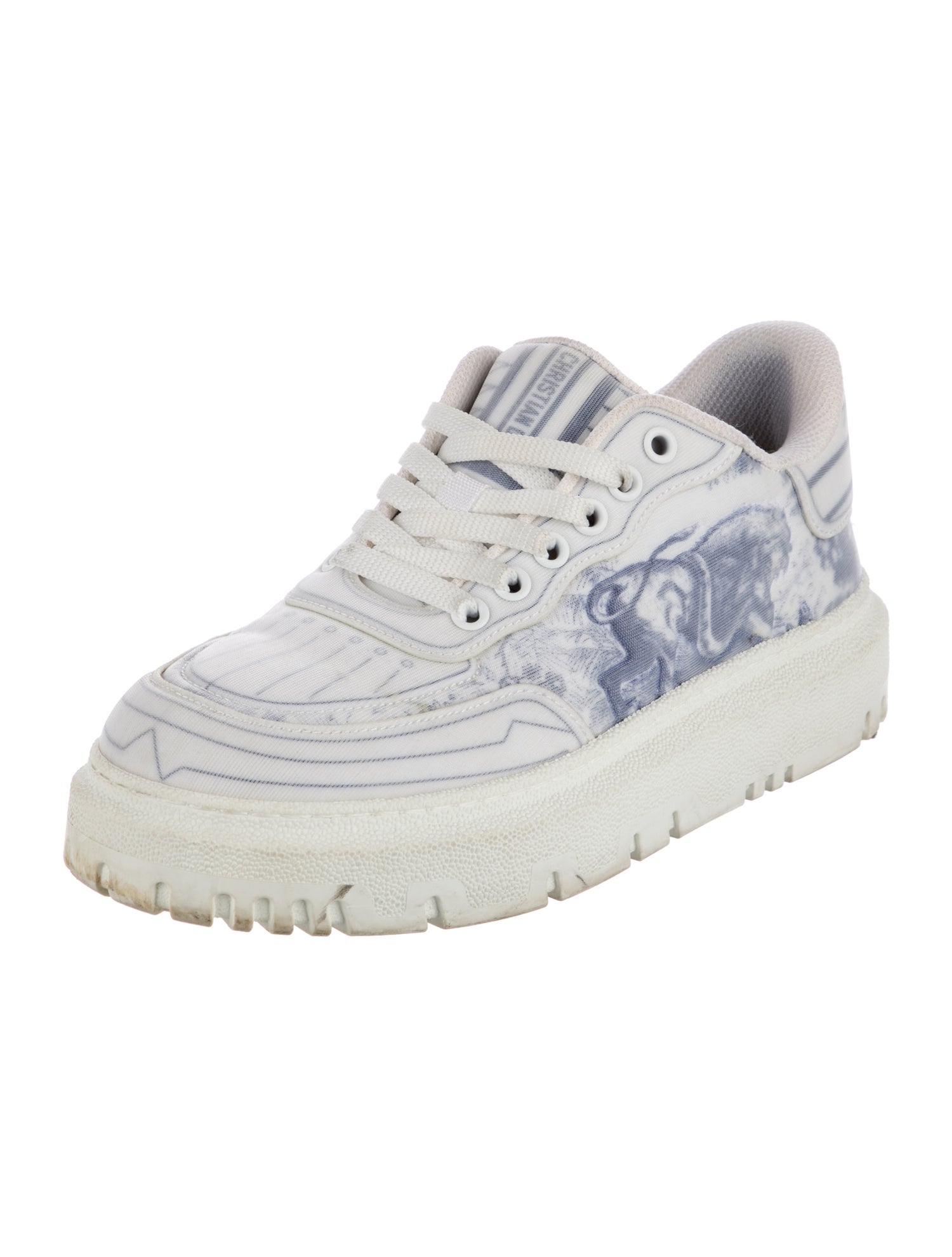 Christian Dior Printed Sneakers