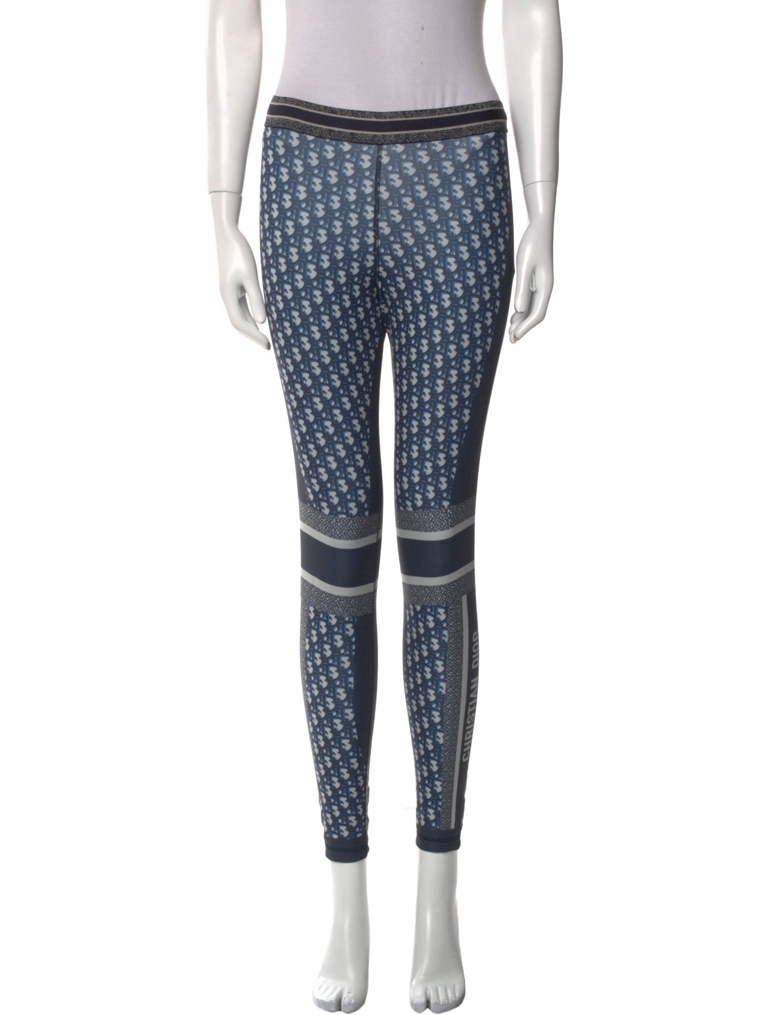 Christian Dior Printed Skinny Leg Pants