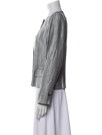 Christian Dior Wool Tweed Pattern Evening Jacket