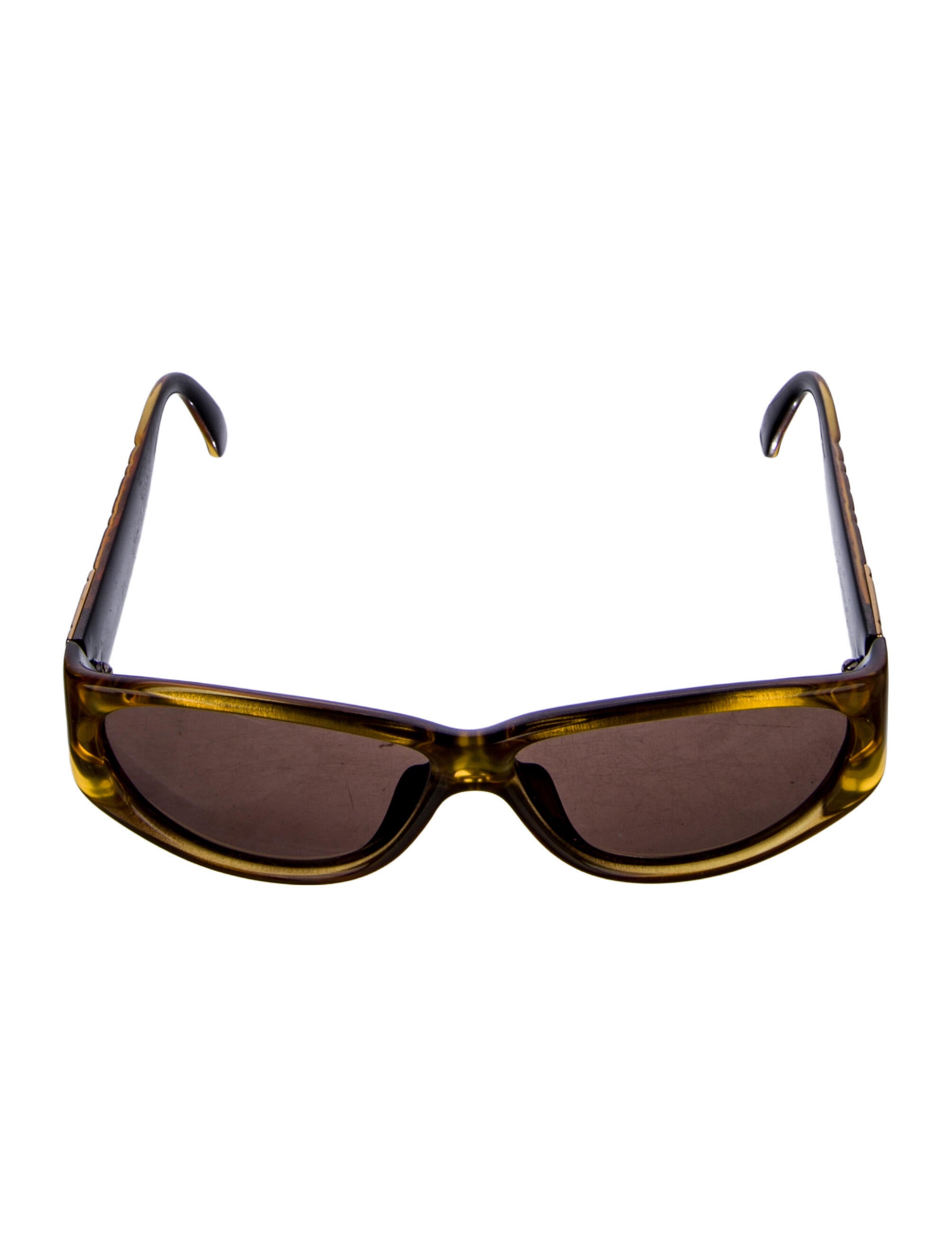Christian Dior Cannage Pattern Square Sunglasses