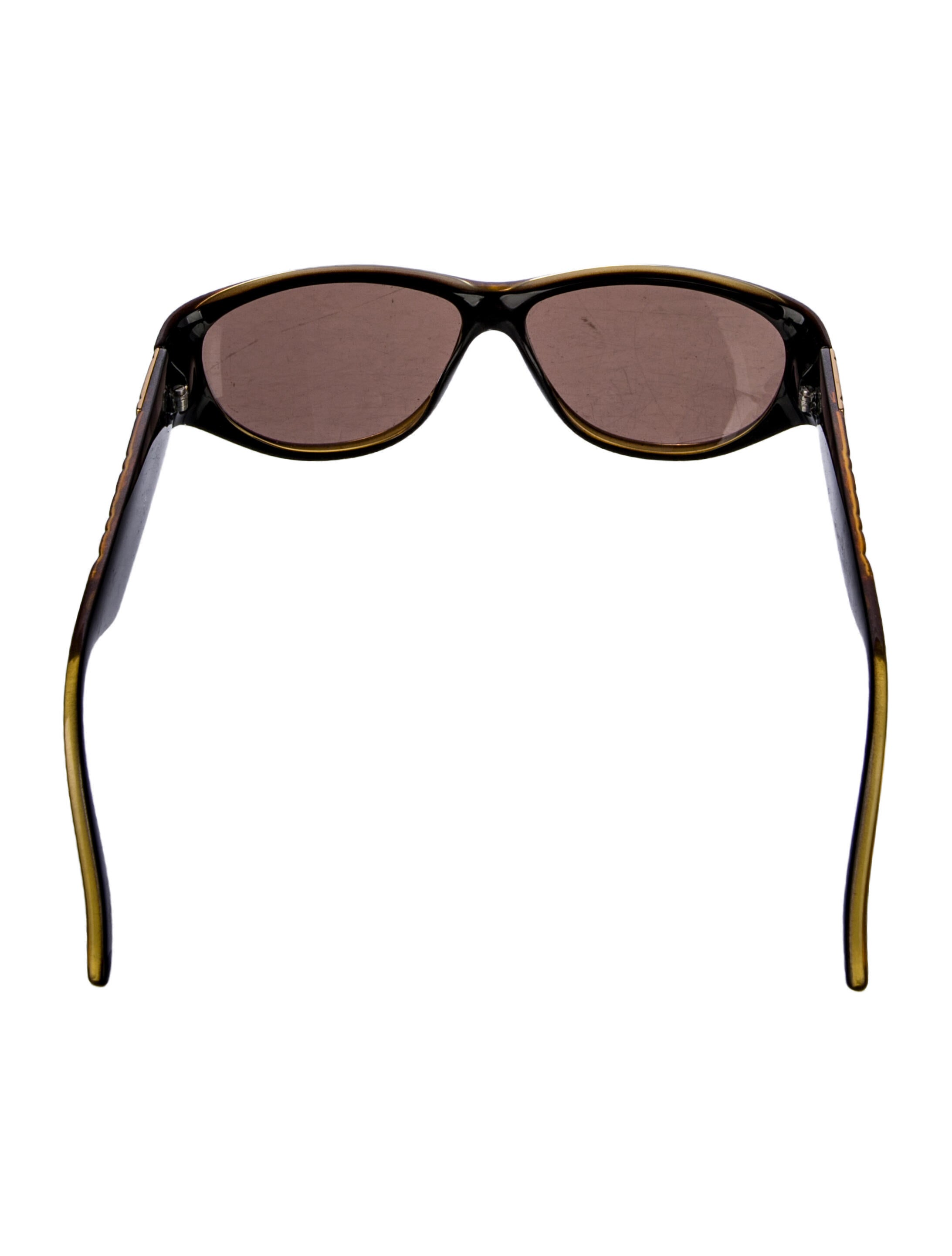 Christian Dior Cannage Pattern Square Sunglasses