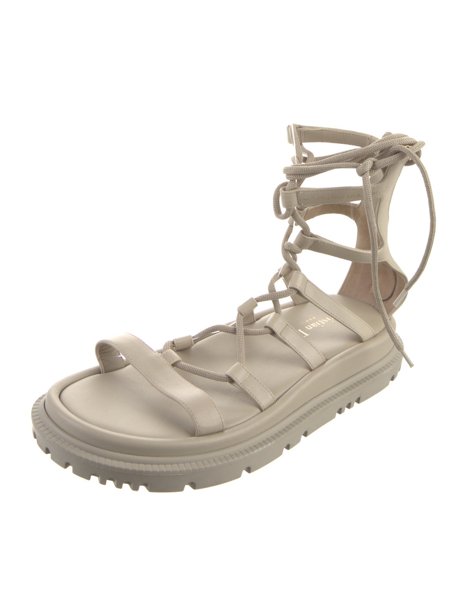 Christian Dior Leather Gladiator Sandals