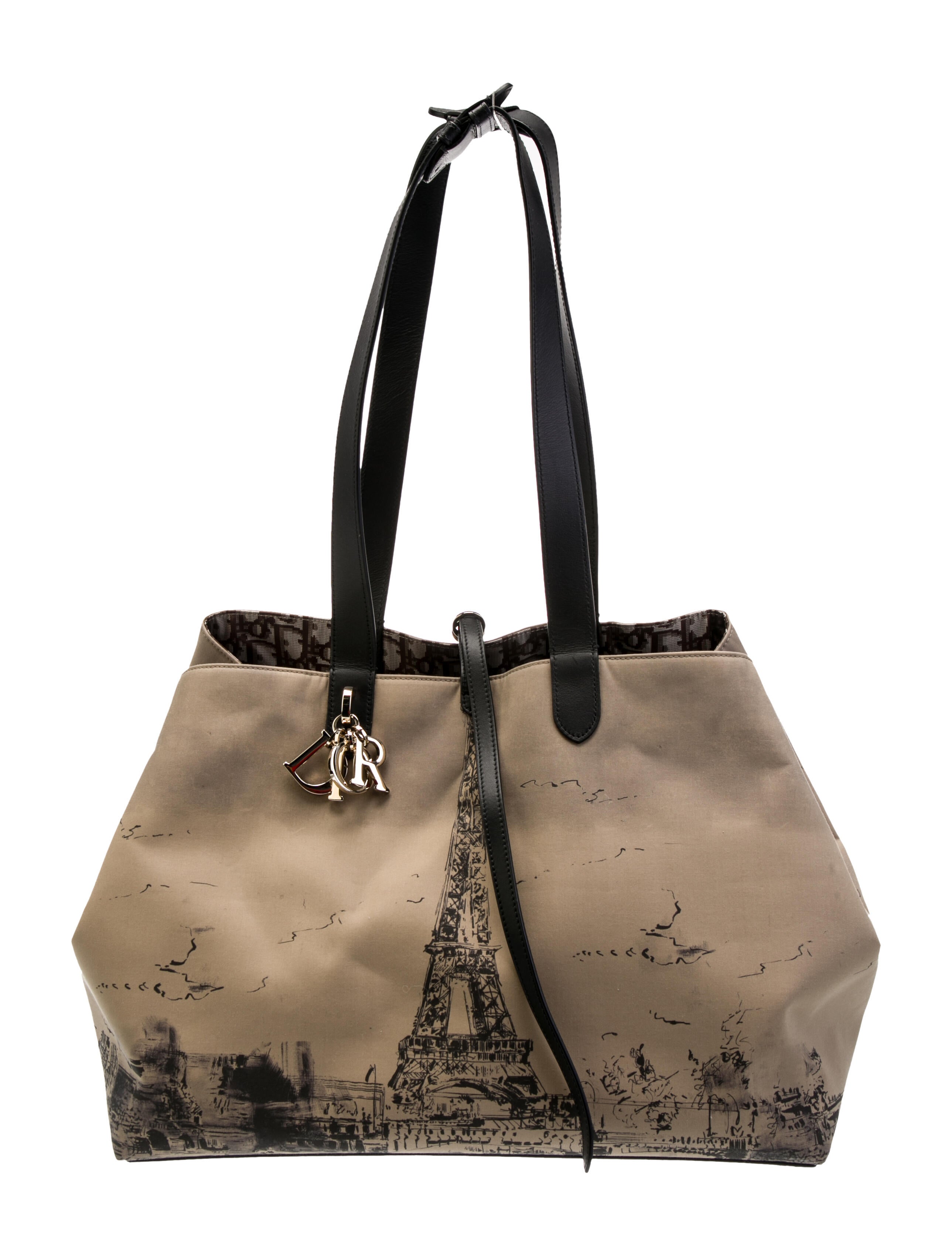 Christian Dior Canvas Eiffel Tower Toujours Large 2024